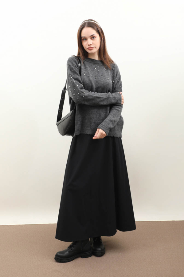 Taşlı Kazak Antrasit - 4