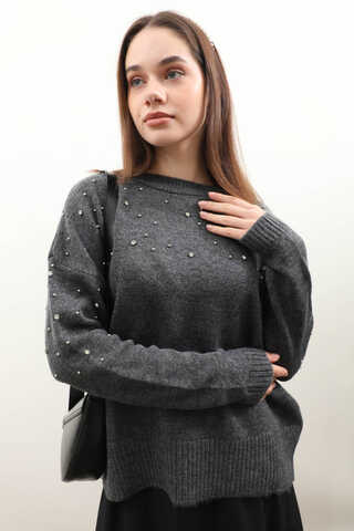 Taşlı Kazak Antrasit - 3