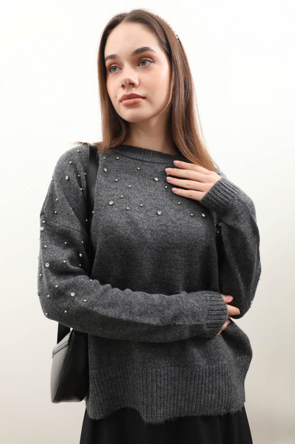 Taşlı Kazak Antrasit - 3