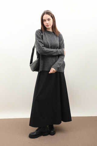 Taşlı Kazak Antrasit - 4