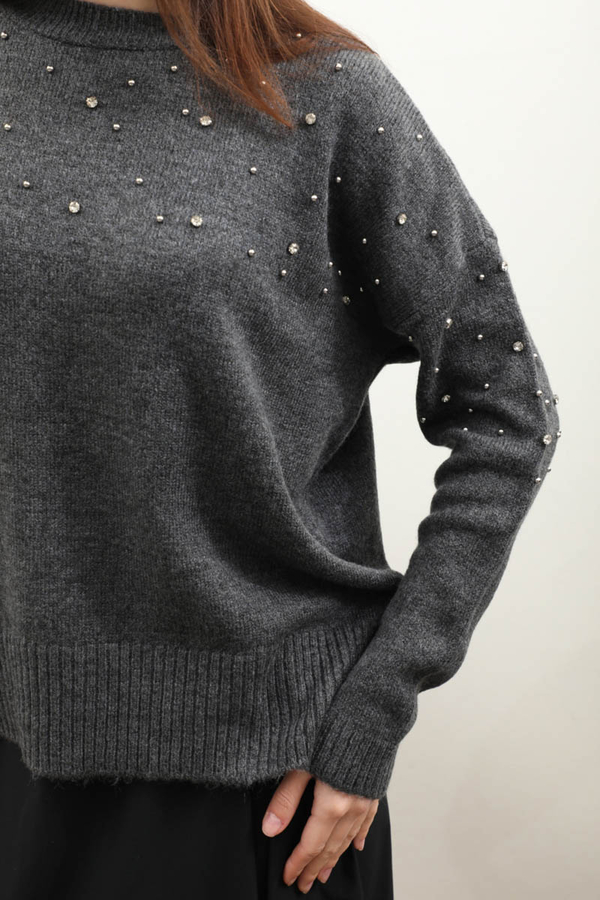 Taşlı Kazak Antrasit - 6