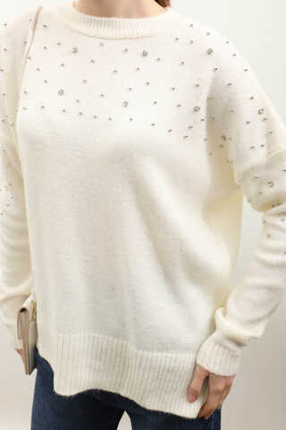 Taşlı Kazak Ekru - 5