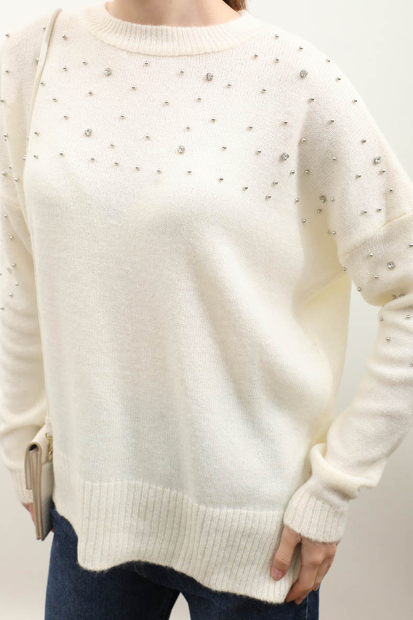 Taşlı Kazak Ekru - 5