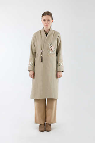 Tasseled Cachet Coat Stone - 3