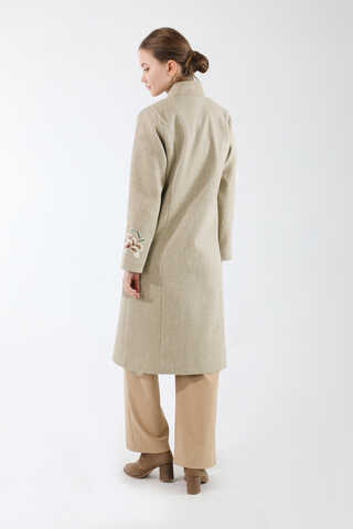 Tasseled Cachet Coat Stone - 6