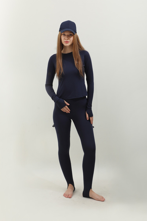 Tayt Mayo Lacivert - 2