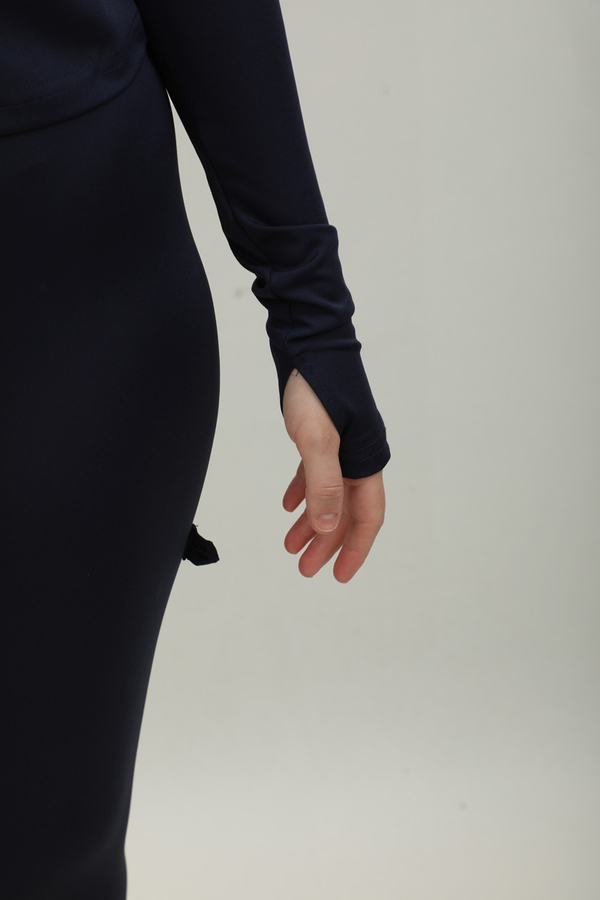 Tayt Mayo Lacivert - 5