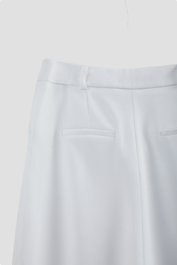 Tek Pileli Pantolon Beyaz - 10