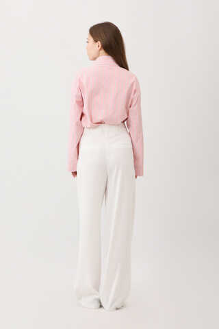 Tek Pileli Pantolon Beyaz - 14