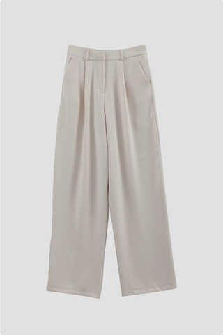 Tek Pileli Pantolon Taş - 9