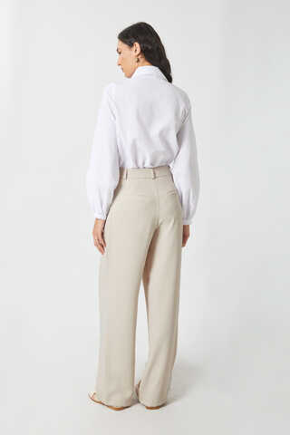 Tek Pileli Pantolon Taş - 14