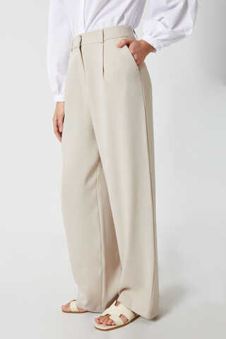 Tek Pileli Pantolon Taş - 6