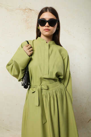 Tensel Etek Takım Fıstık Yeşili - 3