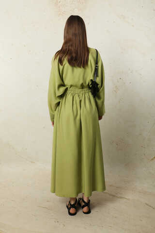 Tensel Etek Takım Fıstık Yeşili - 6