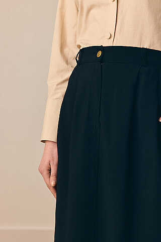 Tensel Klasik Etek Siyah - 3