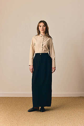 Tensel Klasik Etek Siyah - 2