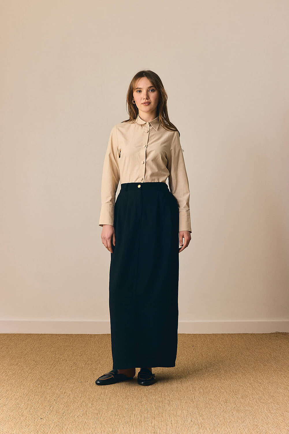 Tensel Klasik Etek Siyah - 2