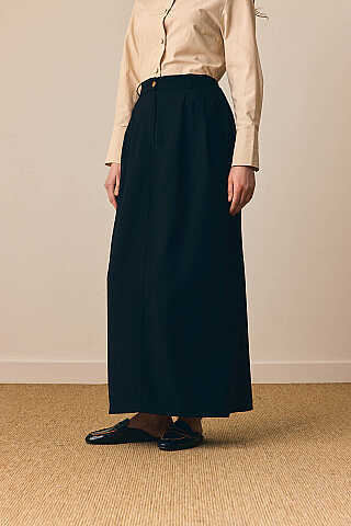 Tensel Klasik Etek Siyah - 1