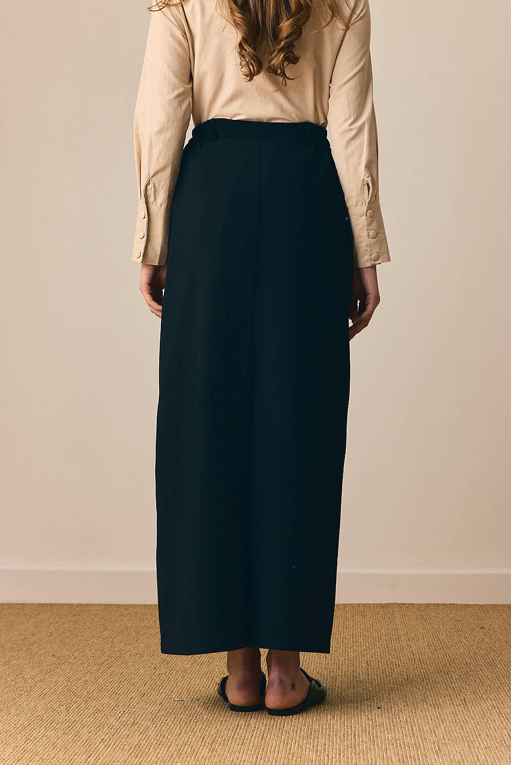 Tensel Klasik Etek Siyah - 4