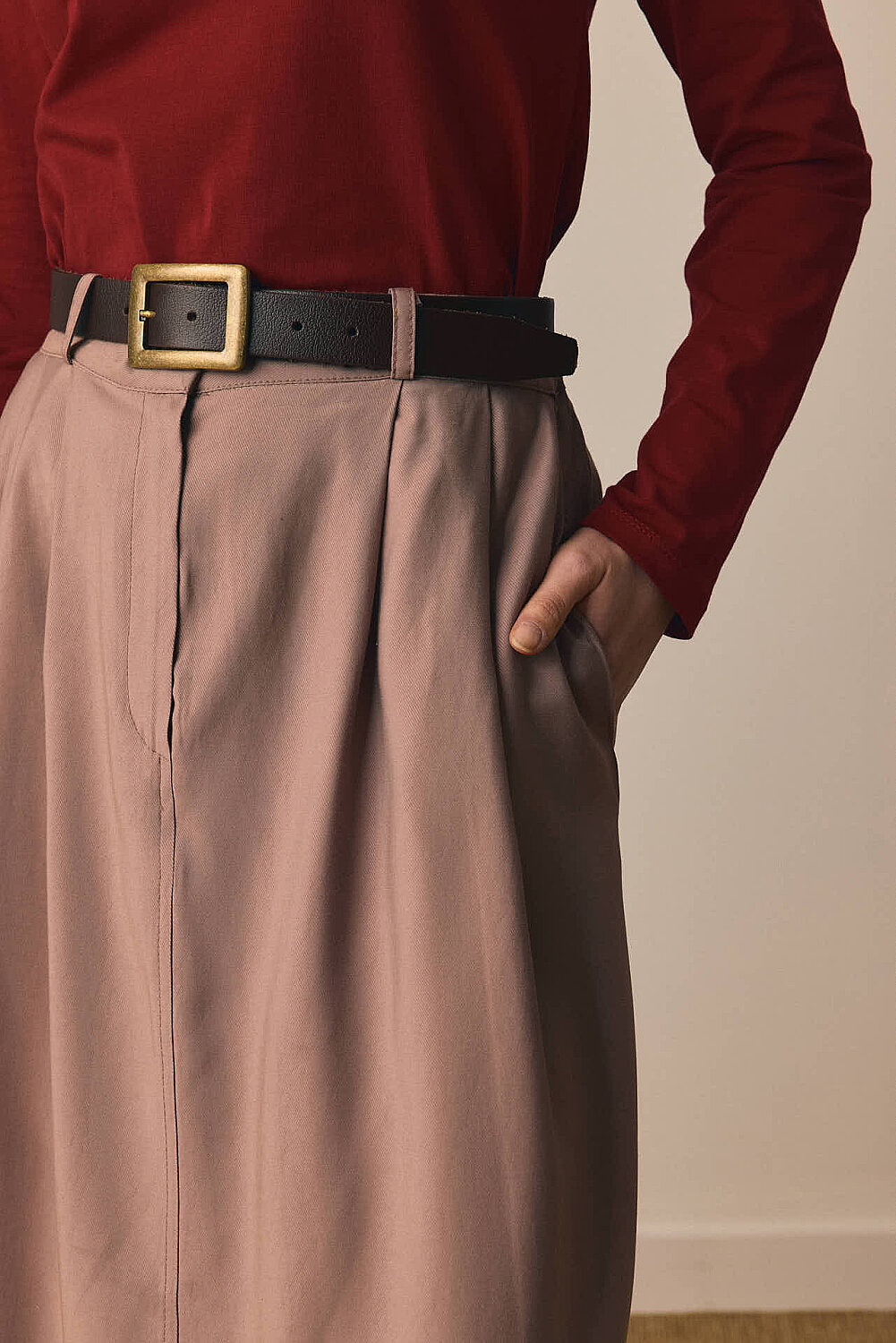 Tensel Klasik Etek Vizon - 4