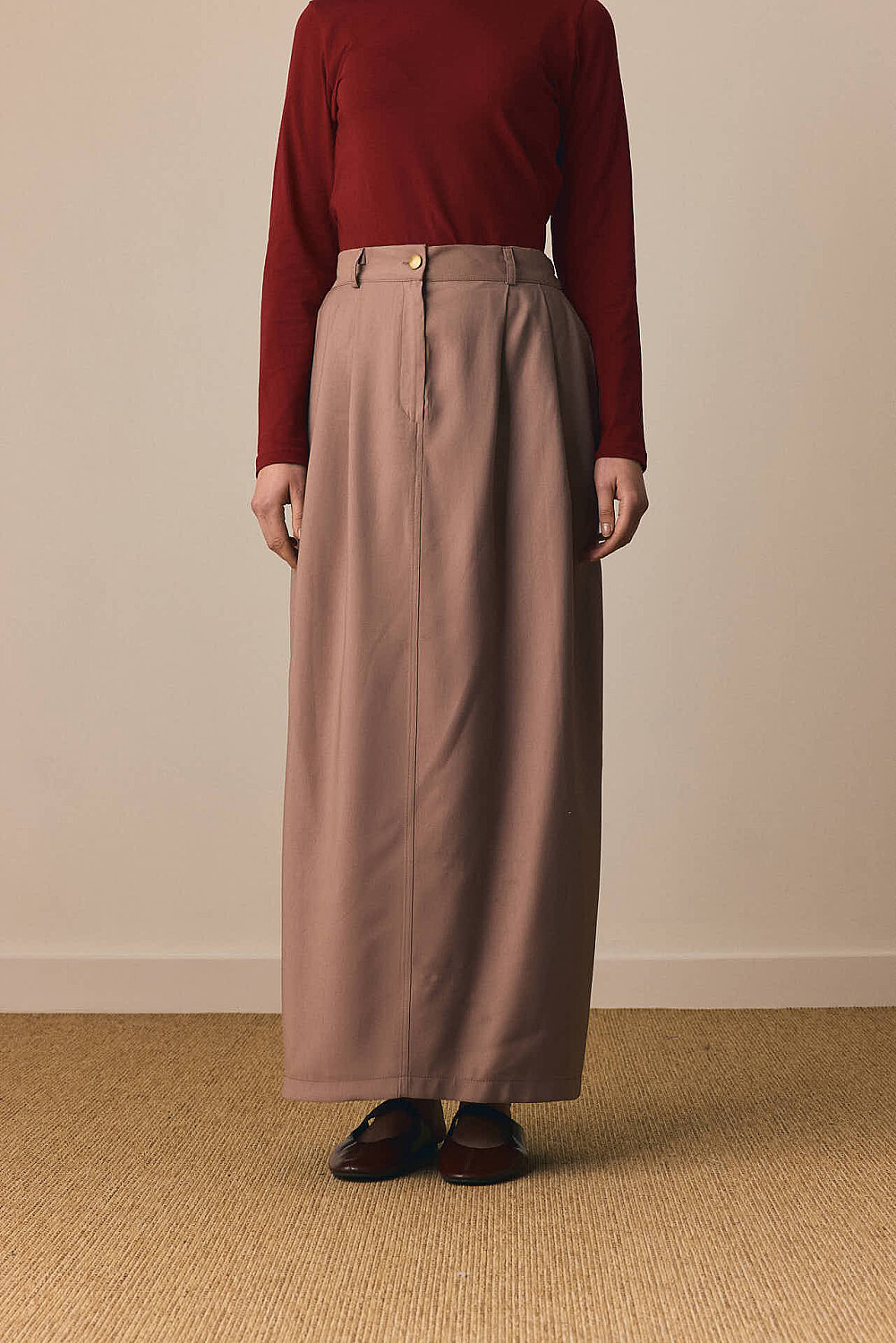 Tensel Klasik Etek Vizon - 6