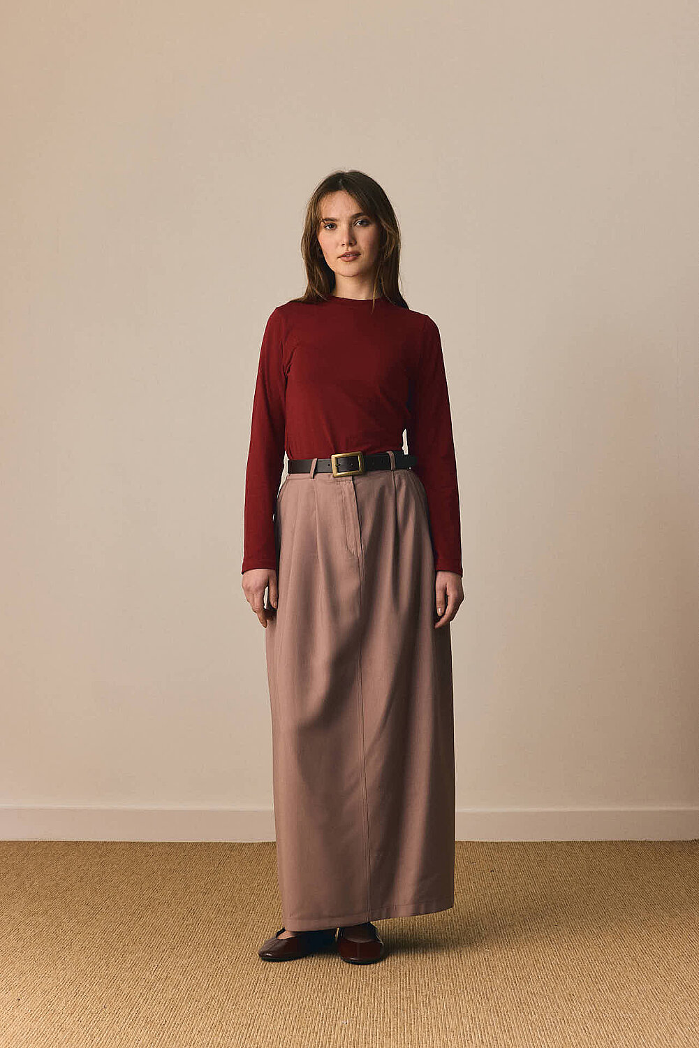 Tensel Klasik Etek Vizon - 3