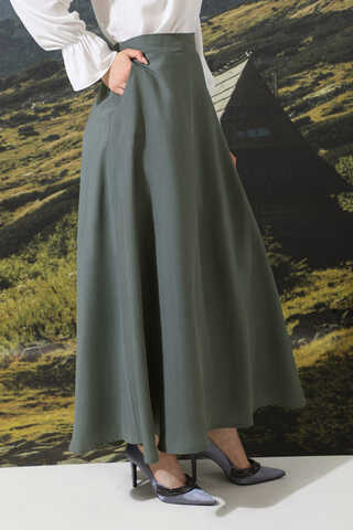 Tensel Kloş Etek Antrasit - 3