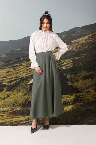 Tensel Kloş Etek Antrasit - 2