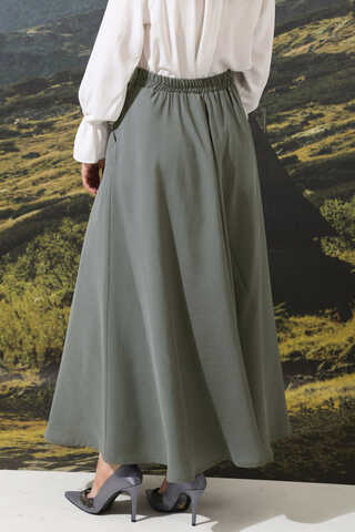 Tensel Kloş Etek Antrasit - 5