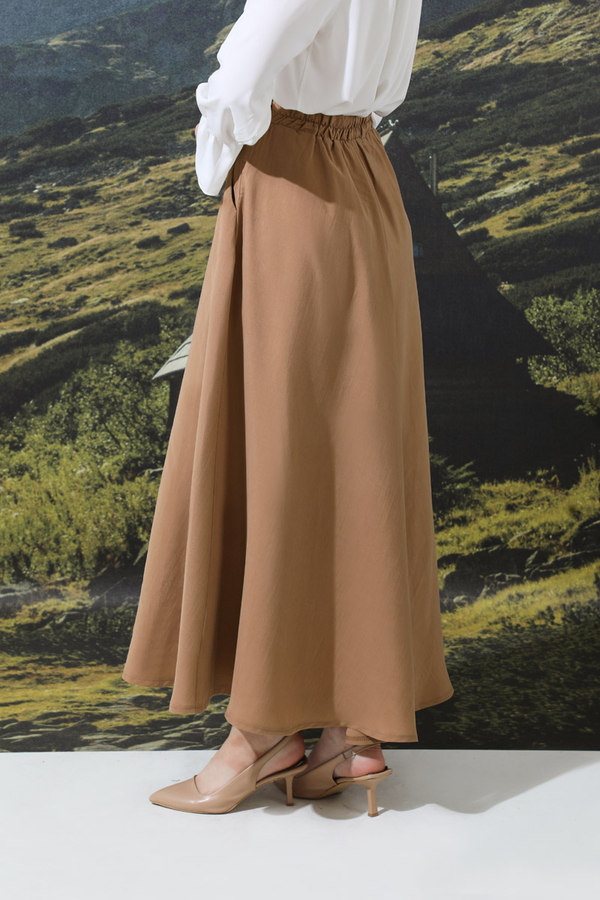 Tensel Kloş Etek Somon - 2