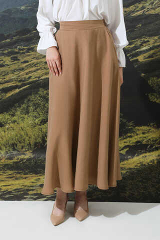 Tensel Kloş Etek Somon - 4