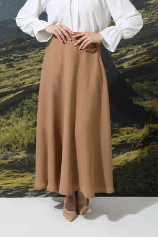 Tensel Kloş Etek Somon - 1