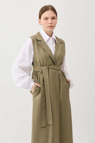 Tensel Yelekli Pantolon Takım Haki - 2