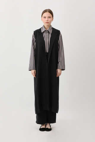 Tensel Yelekli Pantolon Takım Siyah - 2