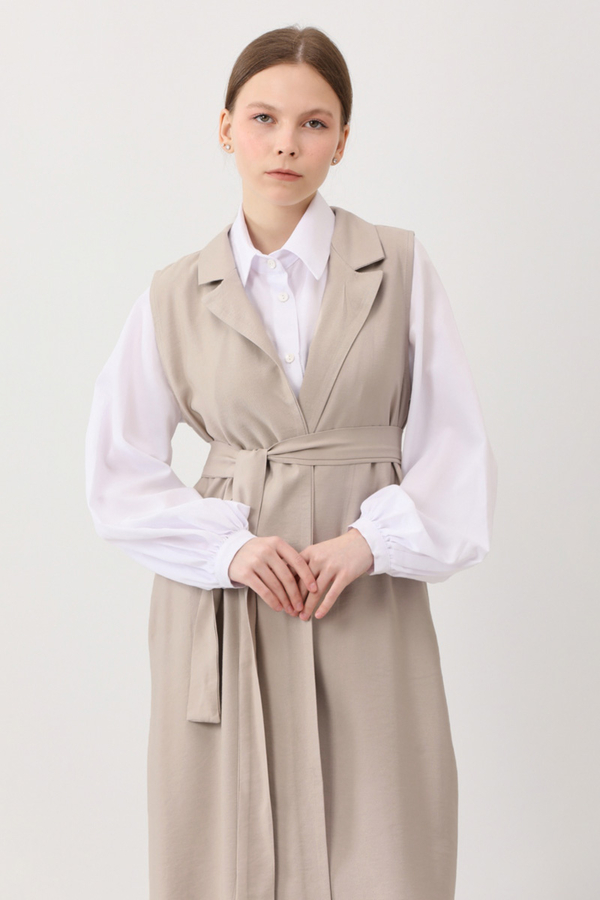 Tensel Yelekli Pantolon Takım Taş - 8