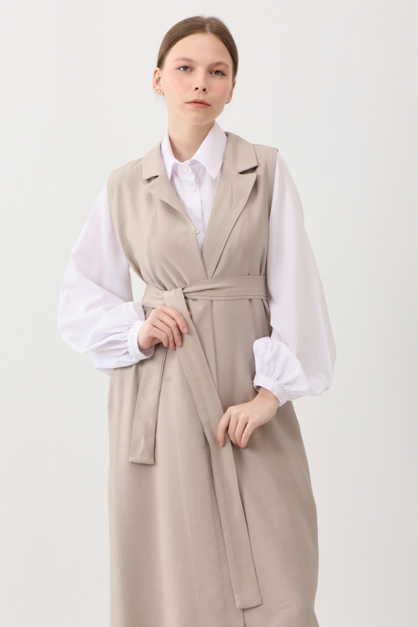 Tensel Yelekli Pantolon Takım Taş - 9