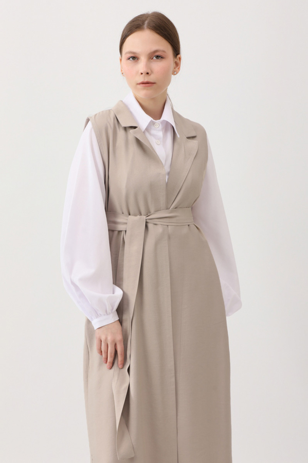 Tensel Yelekli Pantolon Takım Taş - 10