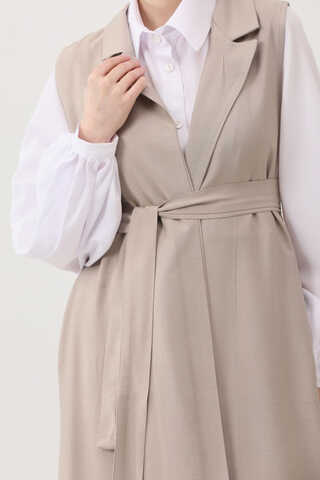 Tensel Yelekli Pantolon Takım Taş - 11