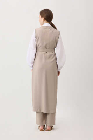 Tensel Yelekli Pantolon Takım Taş - 13