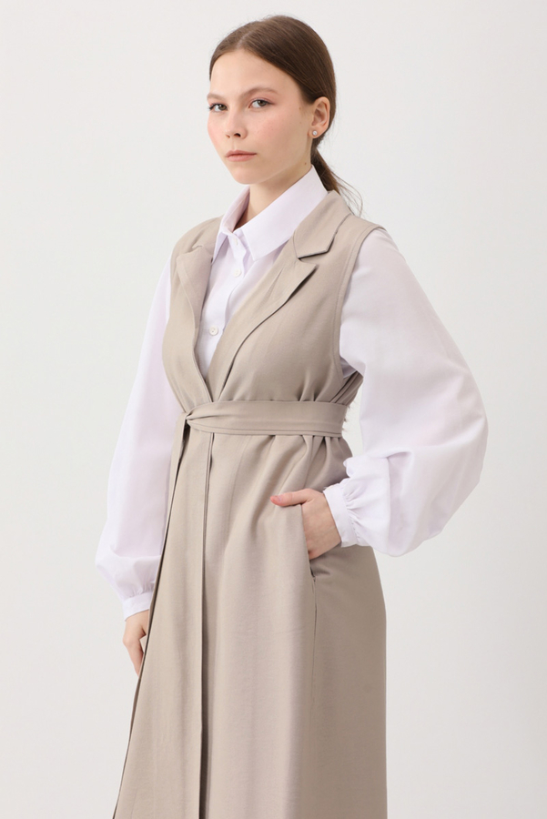 Tensel Yelekli Pantolon Takım Taş - 12