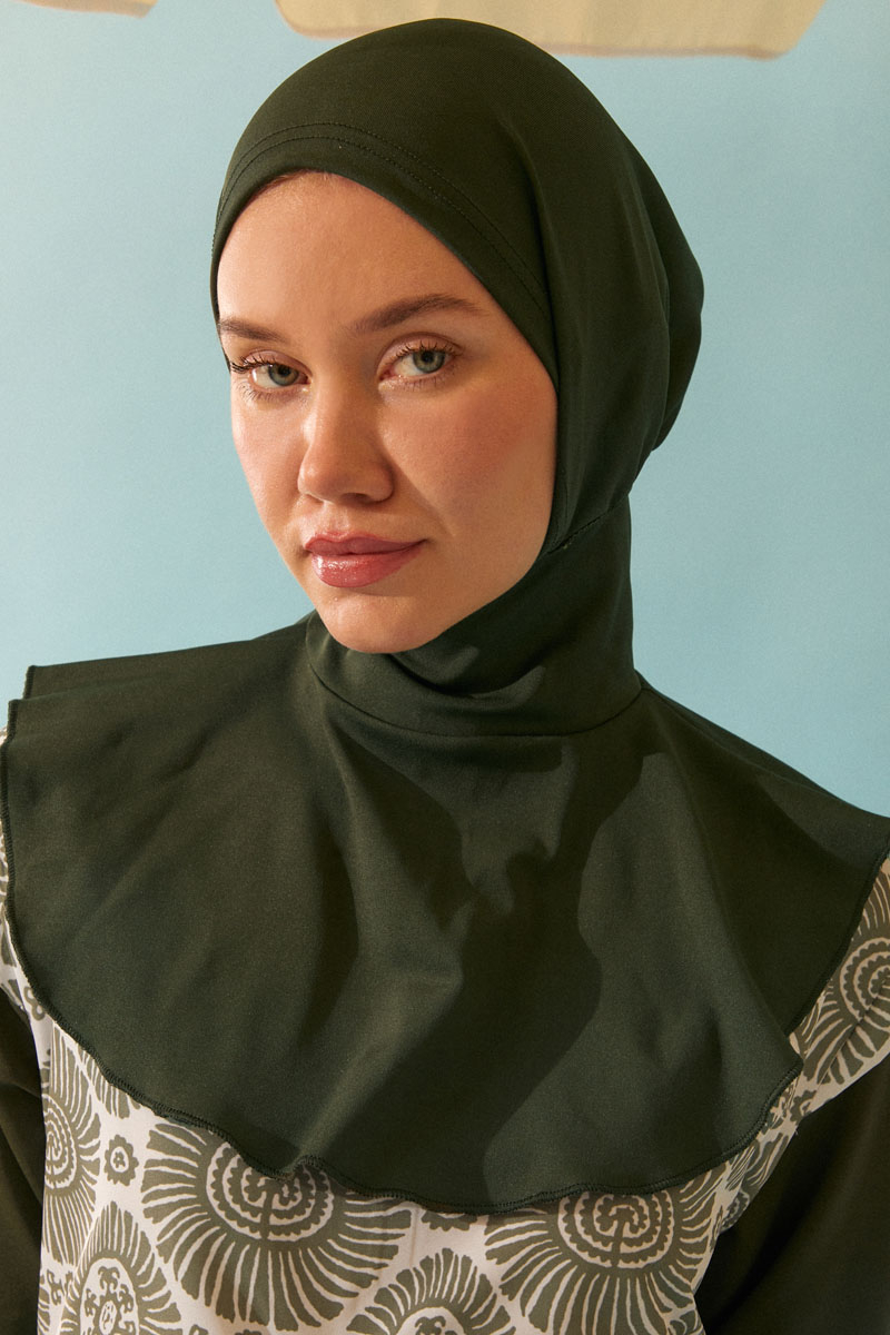 Tesettür Mayo Bonesi Haki