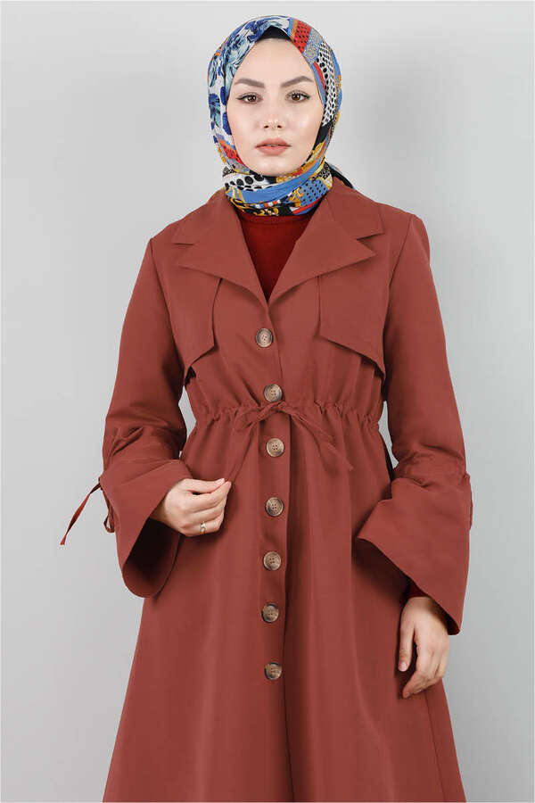 Tie Waist Trench Tile - 1