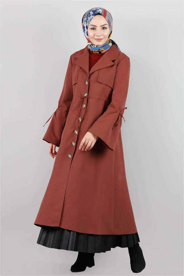 Tie Waist Trench Tile - 2