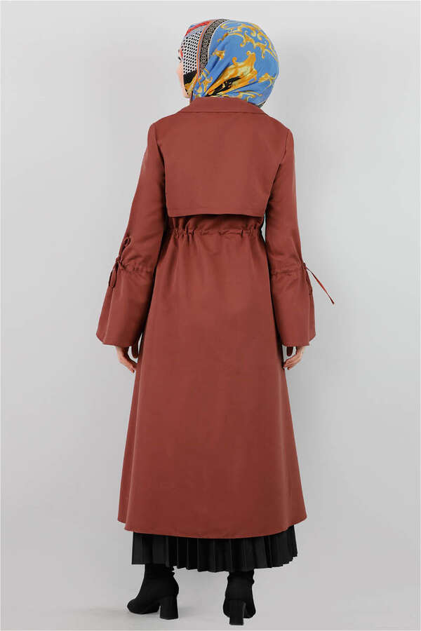 Tie Waist Trench Tile - 5