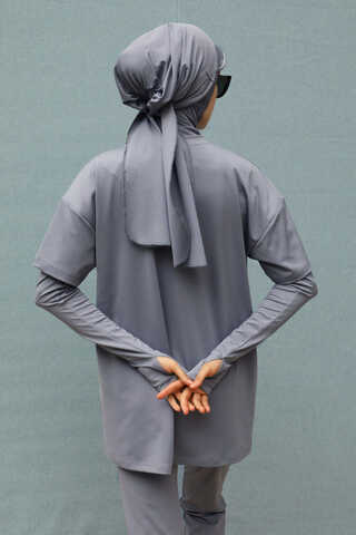 T-shirt  Mayo Gri - 7