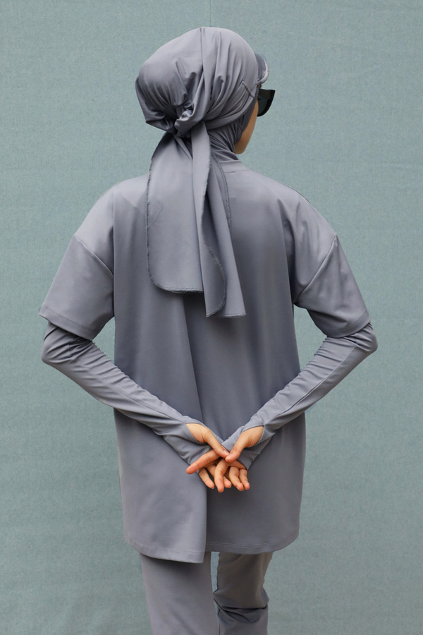 T-shirt  Mayo Gri - 7