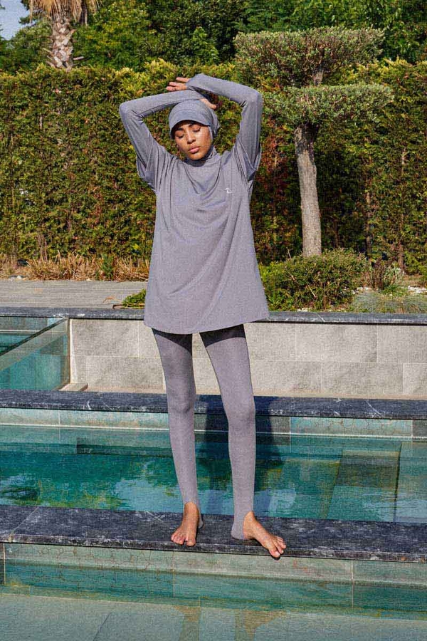 T-shirt  Mayo Gri - 5