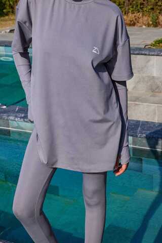 T-shirt  Mayo Gri - 2