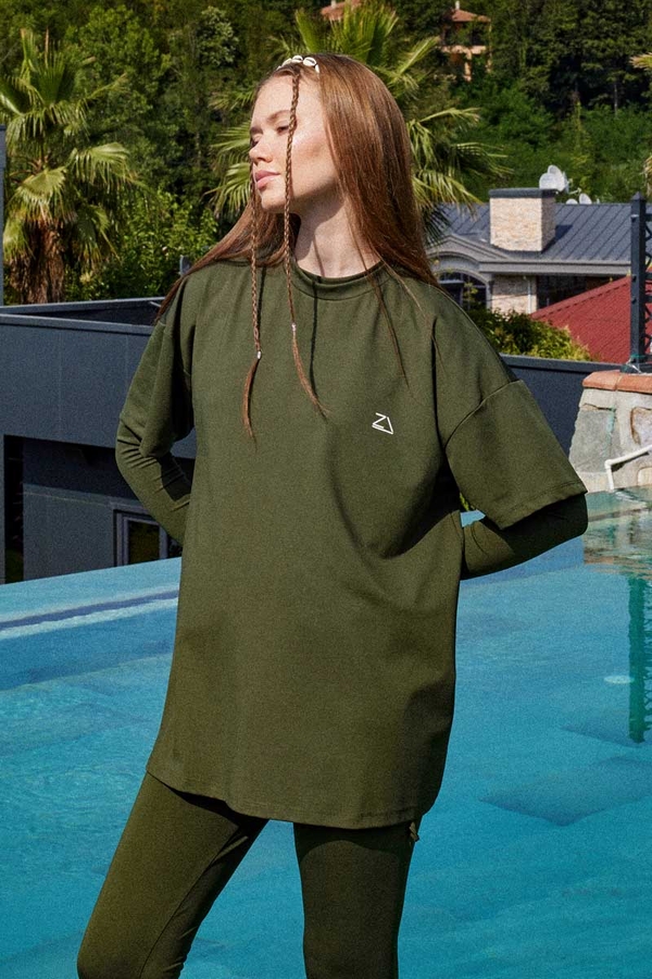 T-shirt  Mayo Haki - 3