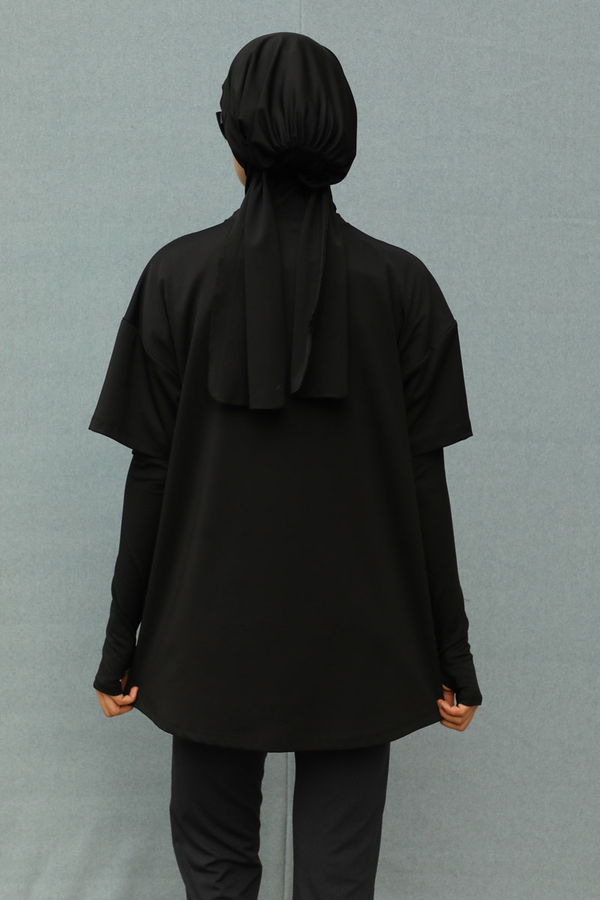 T-shirt Mayo Siyah - 5